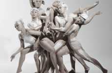 Plaster Body Painting