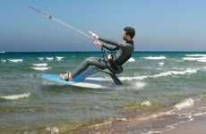 Paraplegic Kite Surfing