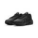 Sleek All-Black Leather Sneakers Image 3