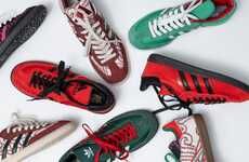Jersey-Inspired Sporty Footwear