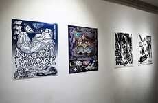 Y2K-Inspired Vibrant Art Exhibitions