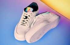 Vibrant Pride-Honring Sneakers
