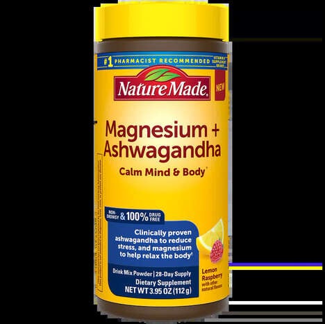 Ashwagandha-Infused Calming Supplements