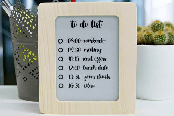 Paper-Free To-Do Devices