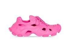 Fluorescent Pink Luxe Footwear