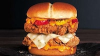 Towering Buffalo Chicken Sandwiches Image 1