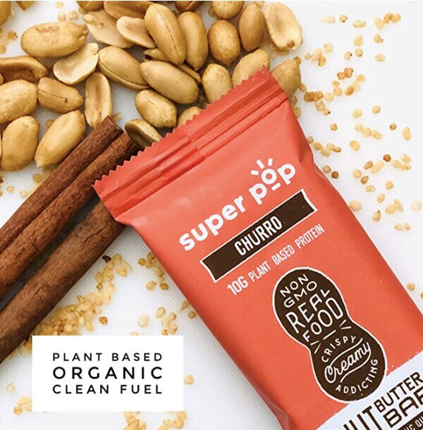 Churro-Flavored Nut Butter Bars