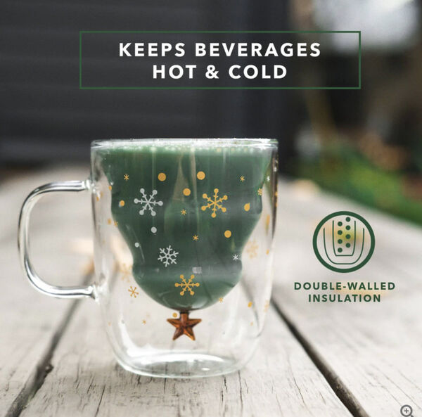 Festive Tree-Inspired Mugs