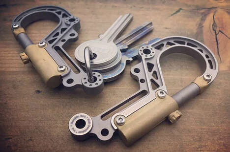 Skeletonized Carabiner Accessories