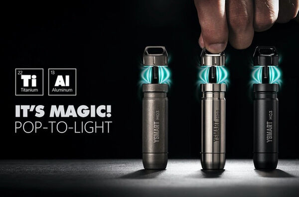 Magnetic Pop-Open Flashlights