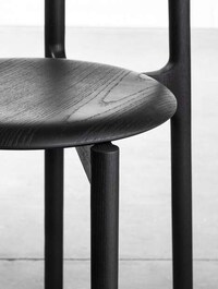 Wooden Extended Backrest Chairs Image 2