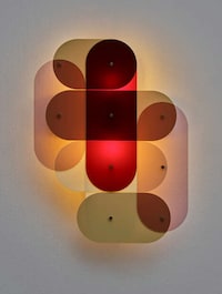 Plexiglass Vibrant Wall Lights