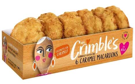 Caramel-Flavored Prepackaged Macaroons