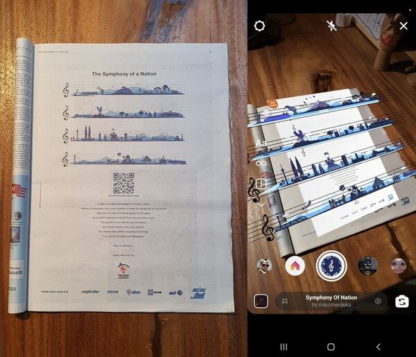 First Playable Print Ads