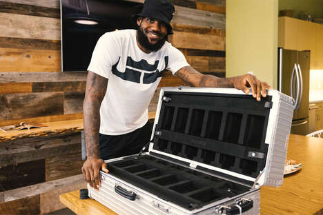 Athlete-Backed Bottle Carriers