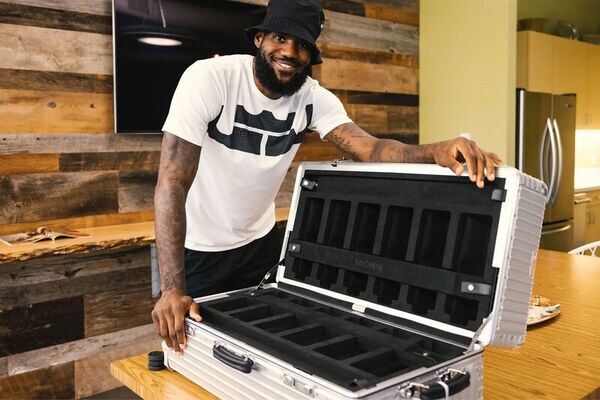 Athlete-Backed Bottle Carriers