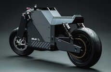 Angular Futuristic Electric Motorcycles