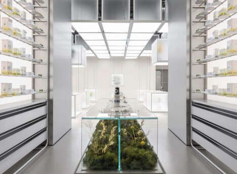 Snarkitecture uses recycled materials for Pharrell Williams' store in Miami