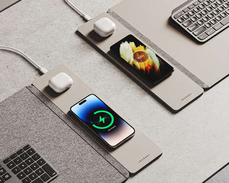 Tech-Friendly Desk Mats