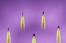 Paddle-Shaped Eyeliner Pens