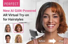 Salon Hairstyle Try-ons