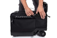 Rideable Carry-On Suitcases Image 7