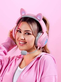 Chroma Bunny Ear Headphones Image 1