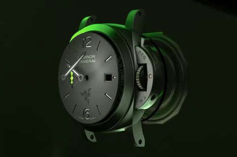 Recycled Steel Timepieces