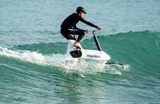 Aircraft-Like Hydrofoil Bikes