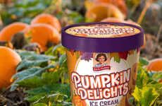 Pumpkin-Flavored Ice Creams