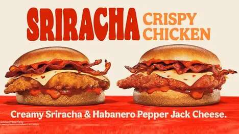 Piquant Crunchy Chicken Sandwiches