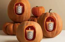 Pumpkin-Scented Seasonal Candles