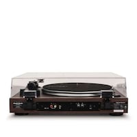 Two-Speed Walnut Turntables Image 2