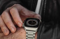 Titanium-Made Smartwatch Straps