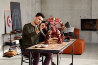 Oversized Superhero Statue Kits Image 1