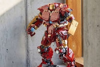 Oversized Superhero Statue Kits Image 4