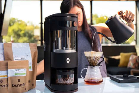 Smoke-Free Coffee Roaster Appliances