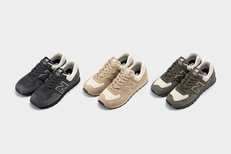 Monochrome Suede Shoes