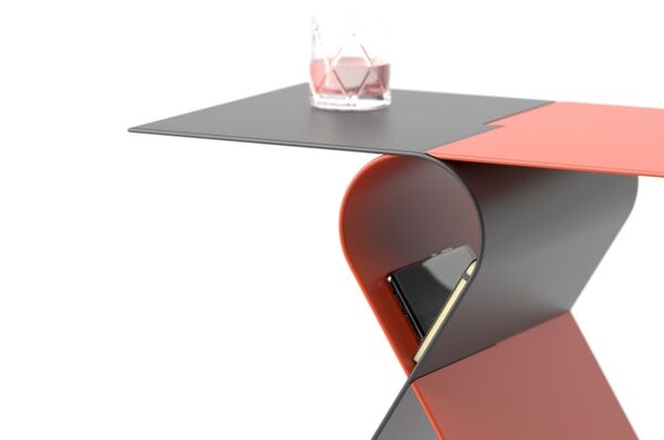 Intersecting Two-Part Side Tables Image 2