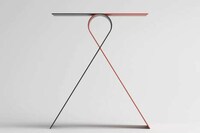 Intersecting Two-Part Side Tables Image 4