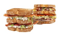 Stacked Chicken Salad Sandwiches Image 1