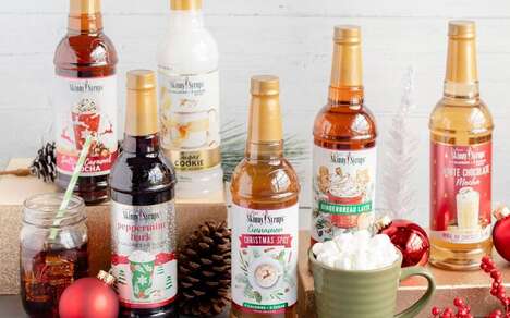 Seasonal Sugar-Free Drink Syrups