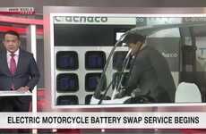 Motorcycle Battery-Swapping Services