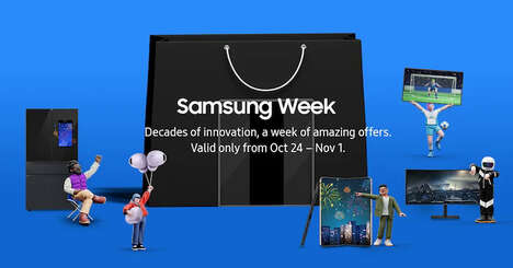 Celebratory Tech Brand Promotions