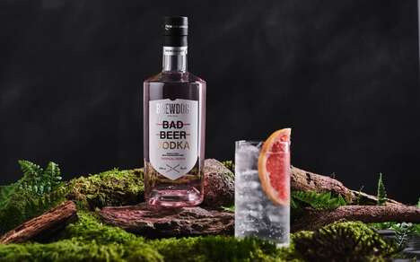Upcycled Beer-Made Vodkas