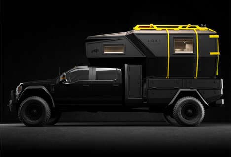 Rugged Overland Camper Trucks