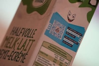 Milk Carton QR Brochures Image 1