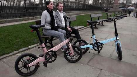 Compact Foldable E-Bikes