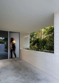 Minimal White Brick Homes Image 2