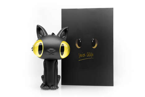 Sculptural Feline Bottles